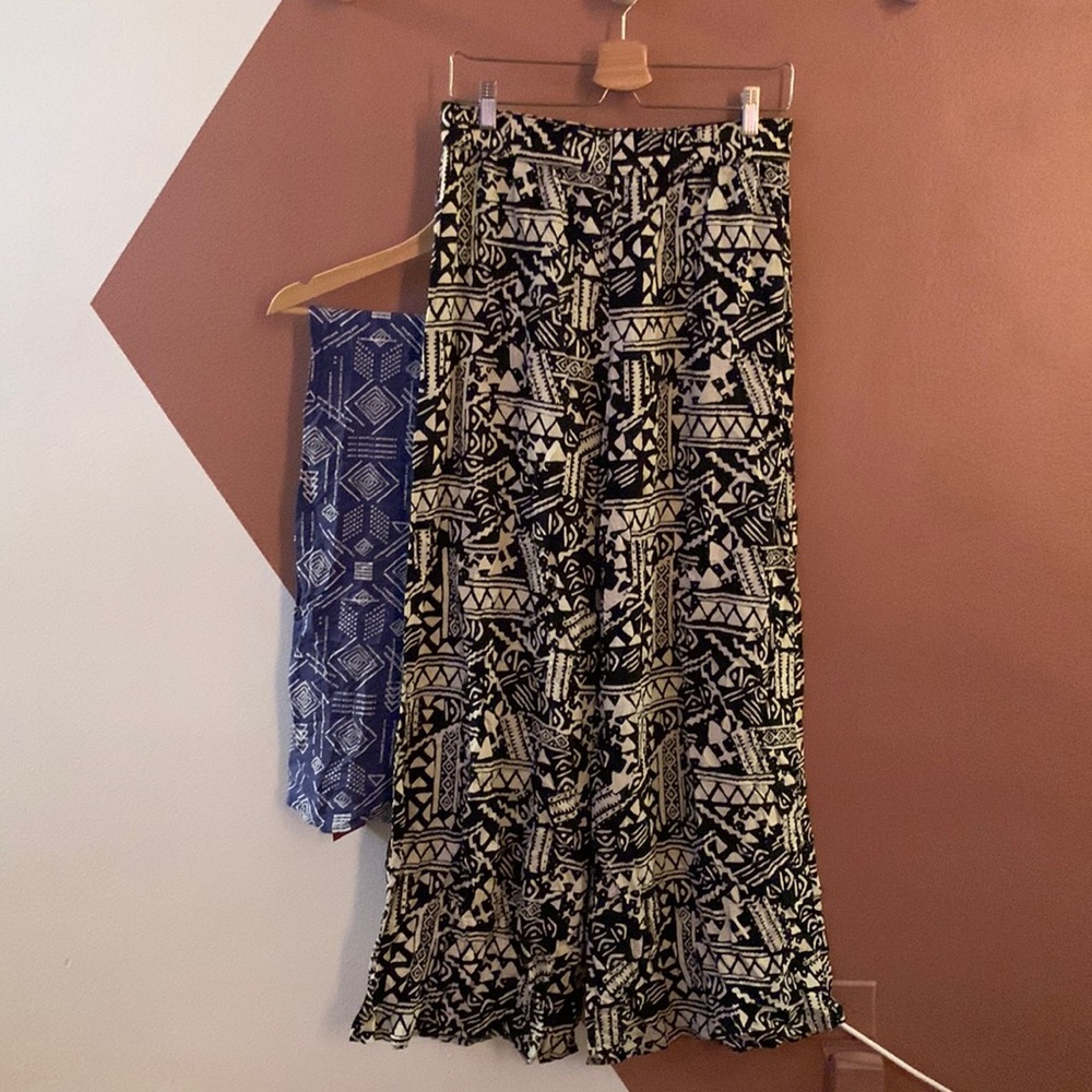 light weight wide leg pant - 2 pairs